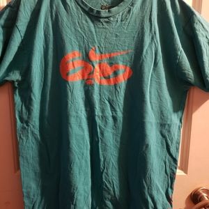 Green Nike tee